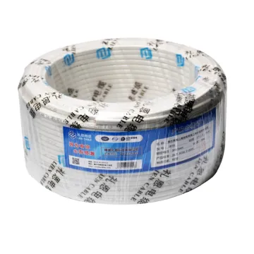 Flat Cu PVC Insulator and Sheath Electrical Wires