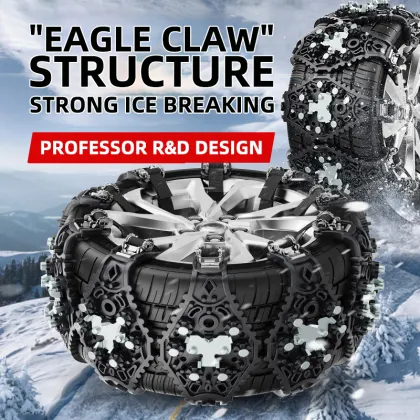 High End Crawler Type Anti Slip Chain for Winter Ice