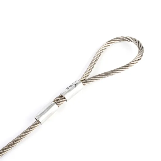 Stainless steel fork cable clamp with lock