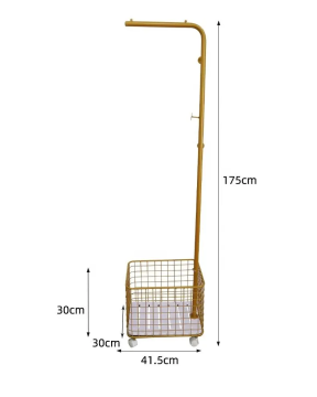 High Quality Clothes Rack: Vertical Storage Rack for Bedroom