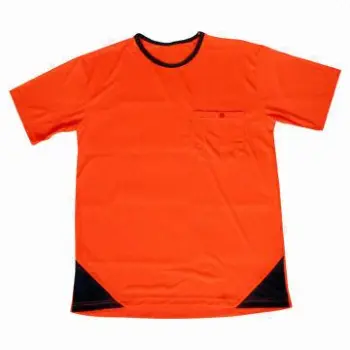 Reflective polyester t-shirt