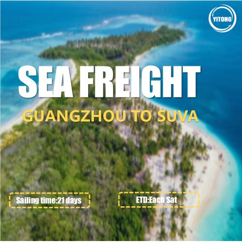 Sea Freight From Guangzhou To Suva Fiji