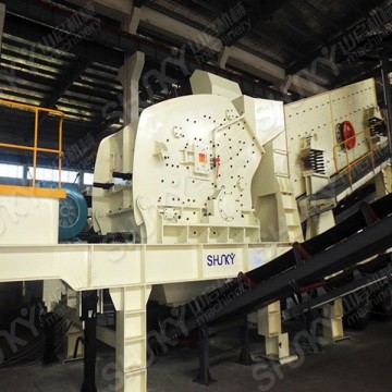 High Efficiency Mobile Iron Ore Crusher