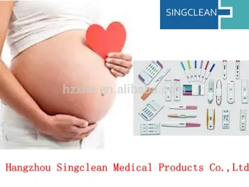 CE Approved Multi-Type HCG One Step Urine Rapid Pregnancy Test Kit