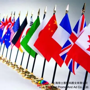 satin table flag