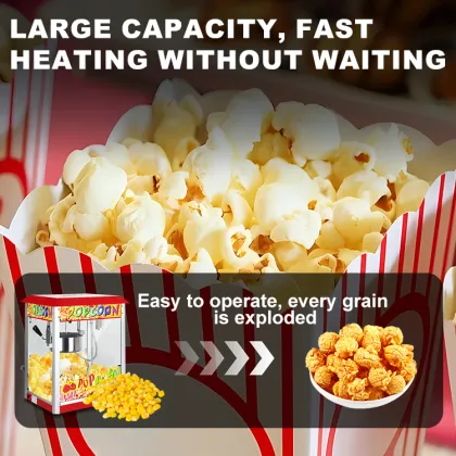 Customized Commercial Electric Popcorn Machines & Kettle Popcorn Makers