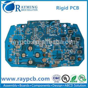 0.2mm Hole Width High Frequency PCB With Blue Soldermask