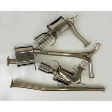 Edelstahl-Katzenabgas-Auspuffkit für 04-08 Acura TL 3.2L
