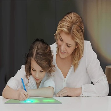 Conjuntos de brinquedos educativos para prancheta de luz fluorescente