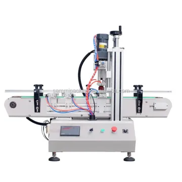Semi-Automatic Bottle Capping and Sealing Machine