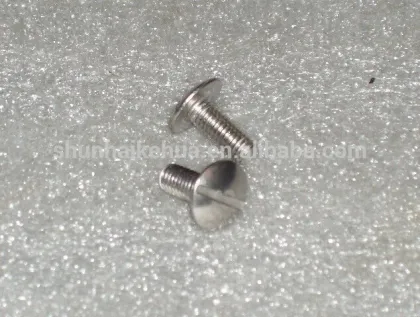 Carbon Steel Mushroom Head Phillip Screw