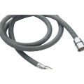 Hose with zinc nut flexible extension stainless steel shower hose