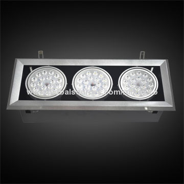 36W LED Ceiling Light, 85-265V AC or 12-24V DC, >0.95 Power Factor, Bridgelux Chip