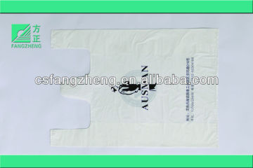 2013 HDPE cheap vest handle plastic bags