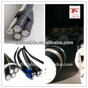 medium voltage aluminium conductor/xlpe 2x16mm abc cable