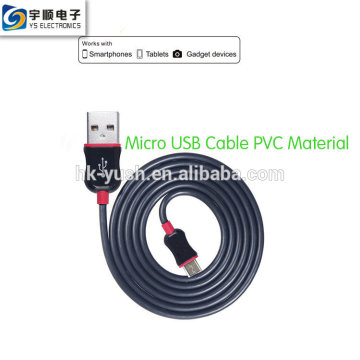 Braided Micro USB Cable Double Copper Optical Fiber