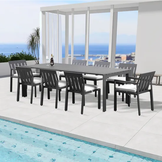 Foshan Garden Patio Furniture: Dining Sets for Outdoor and Restaurants