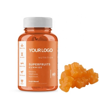 Organic Superfruits Gummies Vegan For Immunity Support