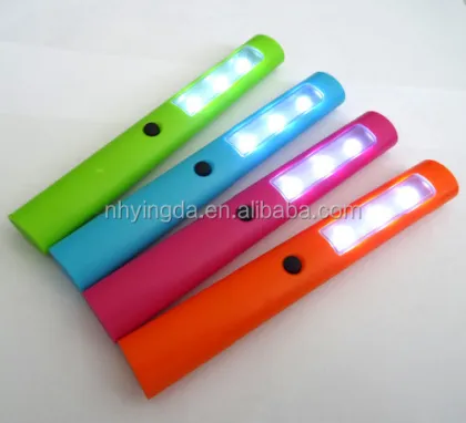 Yingda Factory Price Plastic ROHS Certified LED Torch Light Promotion