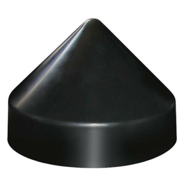 Best Selling White/Black PE Pile Caps for Factory Prices Dock Piling