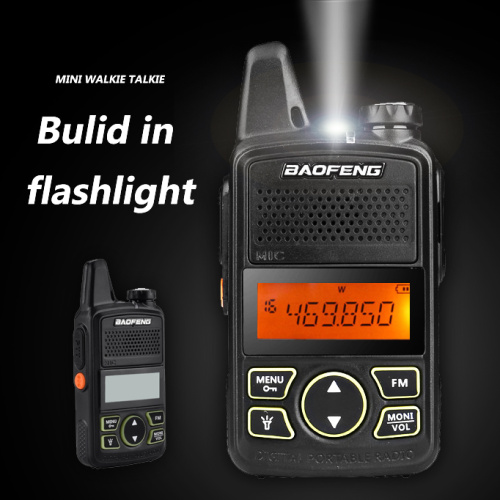 Baofeng ham portable bidiromutière radio pas cher mini-walkie talkie bf-t1