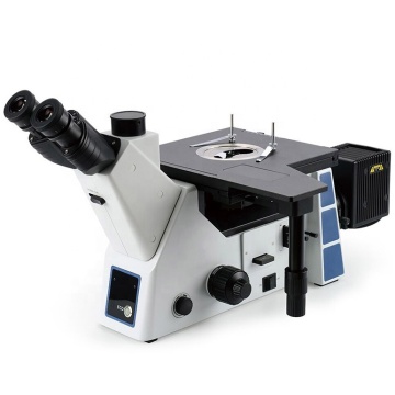 AJX-60MBD Inverted Metallurgical Microscope with LWD B&D Plan Achromatic Objectives