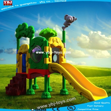 Plastic Playground,LLDPE Material and Outdoor Playground Type Children Playground