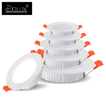 DGLUX China Factory Slim Dimmable Trimless LED Downlights - 7w to 36w Indoor Lighting