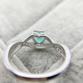 925 стерлингового серебра минималистское кольцо