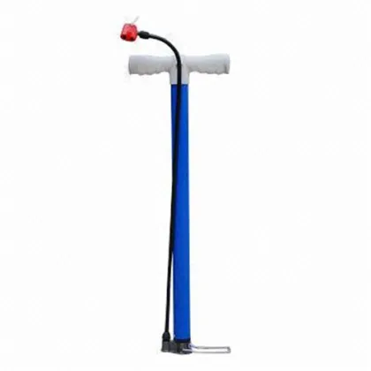 Floor Bike Pump CP Steel Outer Pipe