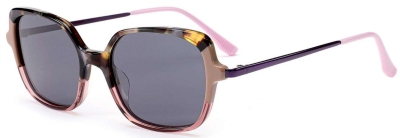 C4 Acetate Spectacle Frame Tortoiseshell、Red