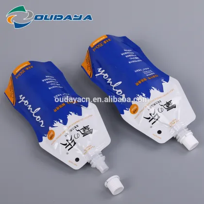 350ML Mountain Spring Water Pouch Bag with spout