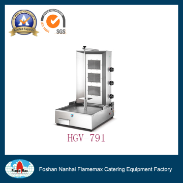 Hot Sale Gas Shawarma Machine 3-Burner (HGV-791)
