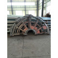 20m Galvanized bulat keluli lurus