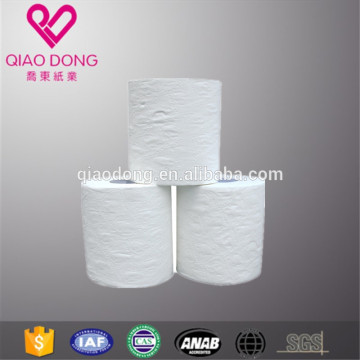 OEM Ultra soft premium wood pulp embossed tissue paper toilet roll