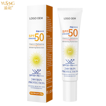 SPF 50+ Sunscreen Cream - Isolate UV Protection, Refreshing & Not Greasy