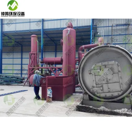 Oil from Tires Pyrolysis Plant USA Canada