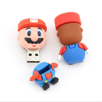 Lovely Cartoon PVC USB Flash Drive