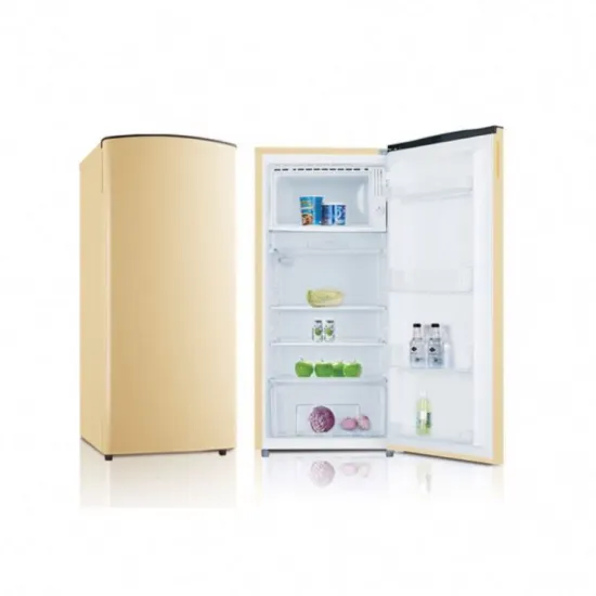 190L OEM Hotel & Office Portable Colored Mini Fridge with Freezer Box