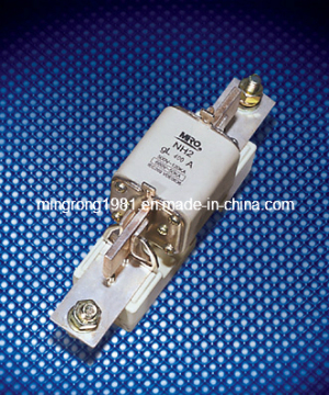 Fuse Base for Square Pipe Fuse Fuse with Knife Contacts Nh2
