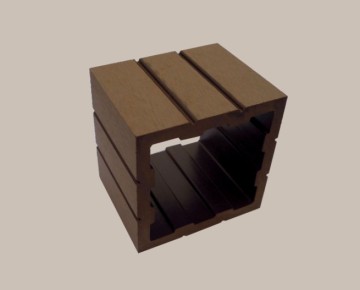 wpc hollow decking