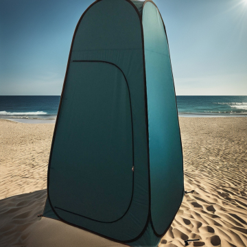 Portable Waterproof Pop-Up Sauna Tent for Campers with Spray Tanning Features