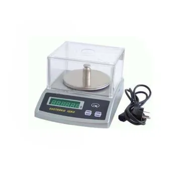 Electronic Digital Electromagnetic Sensor Analytical Balance 310g/0.1mg Aluminum Housing