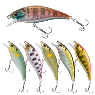 Seafox 3.7g 4.6cm Sinking Action Minnow Hardbody Fishing Lures for Trolling and Bass
