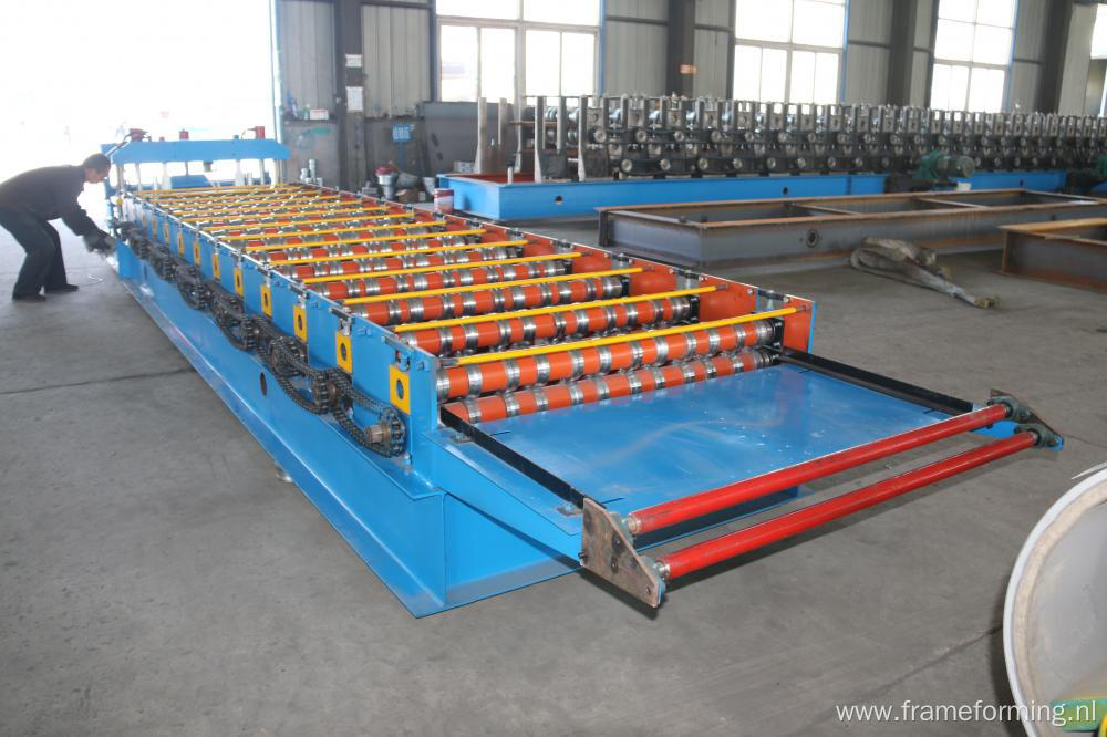 ZT steel glazed tile forming machine