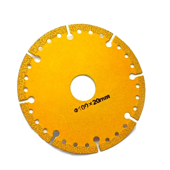 4 Inch Diamond Cutting Disc for Iron Steels and Metals
