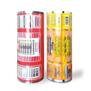 Custom Printing Plastic Wrapper Film Roll