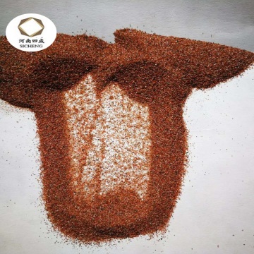 Garnet sand 30- 60mesh blasting for shot blast machine