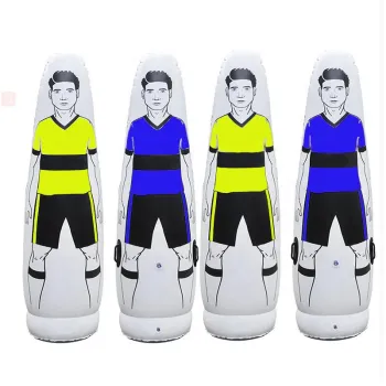 1.75m to 2.0m Sports Plastic Football Mannequin PVC Inflatable Training Dummy