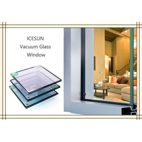 Heat Insulation Vacuum Glass for Energy Efficient Builings